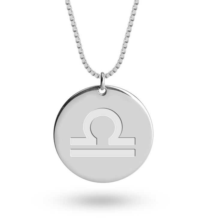 Libra Zodiac Necklace - Image 1